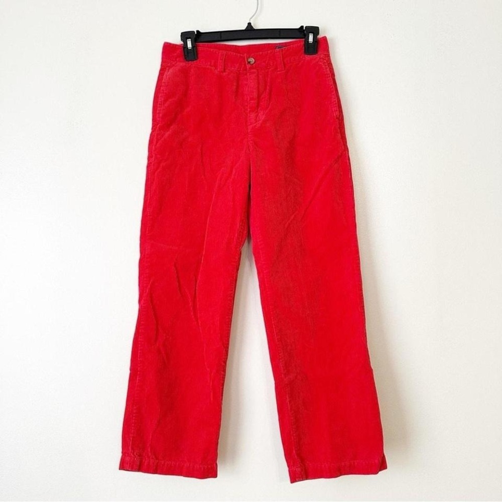 Vineyard Vines Red Boys Prep preppy School Southern Cotton Golf Corduroy Pants